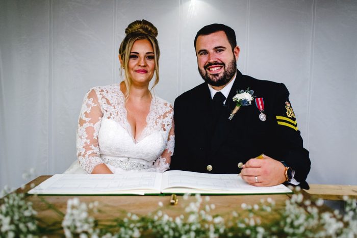 real wedding cutting edge brides