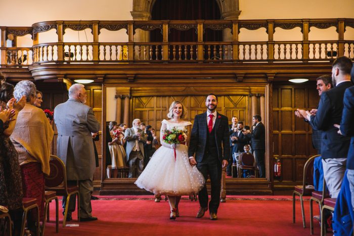 Real Bride and Groom Cutting Edge Brides
