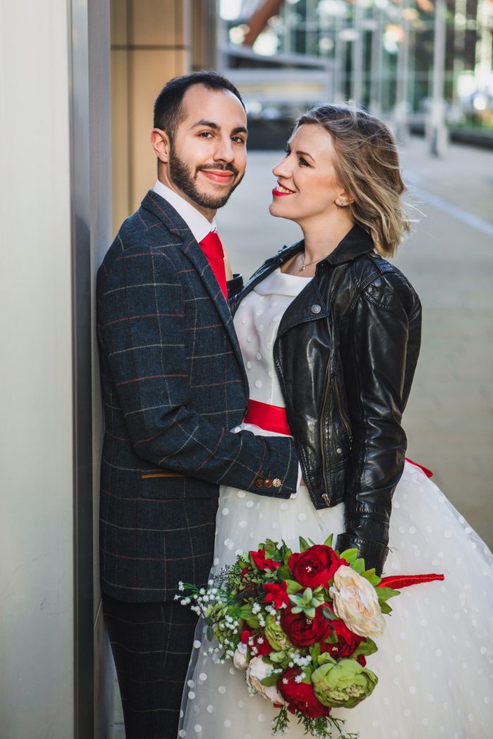 Real Wedding Cutting Edge Brides