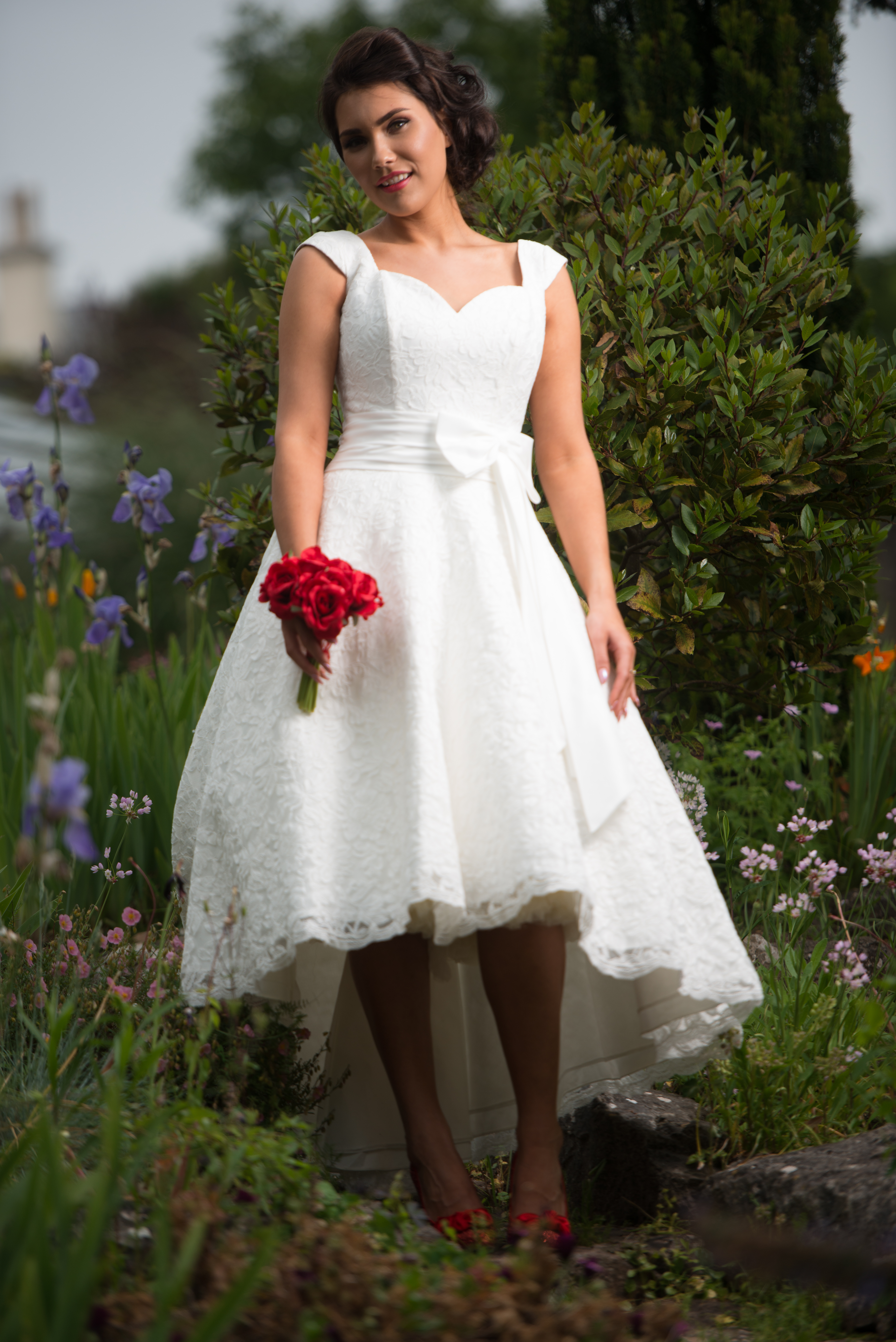 Timeless Chic Ivy Lace High Low Lace