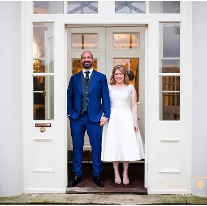 Emma and Ashleys Good Friday Wedding. Dress by Cutting Edge Brides