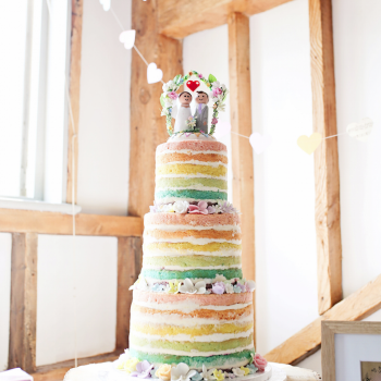 Markella and Jonathan wanted a fun and colourful celebration with lots of handmade touches, a real rustic wedding