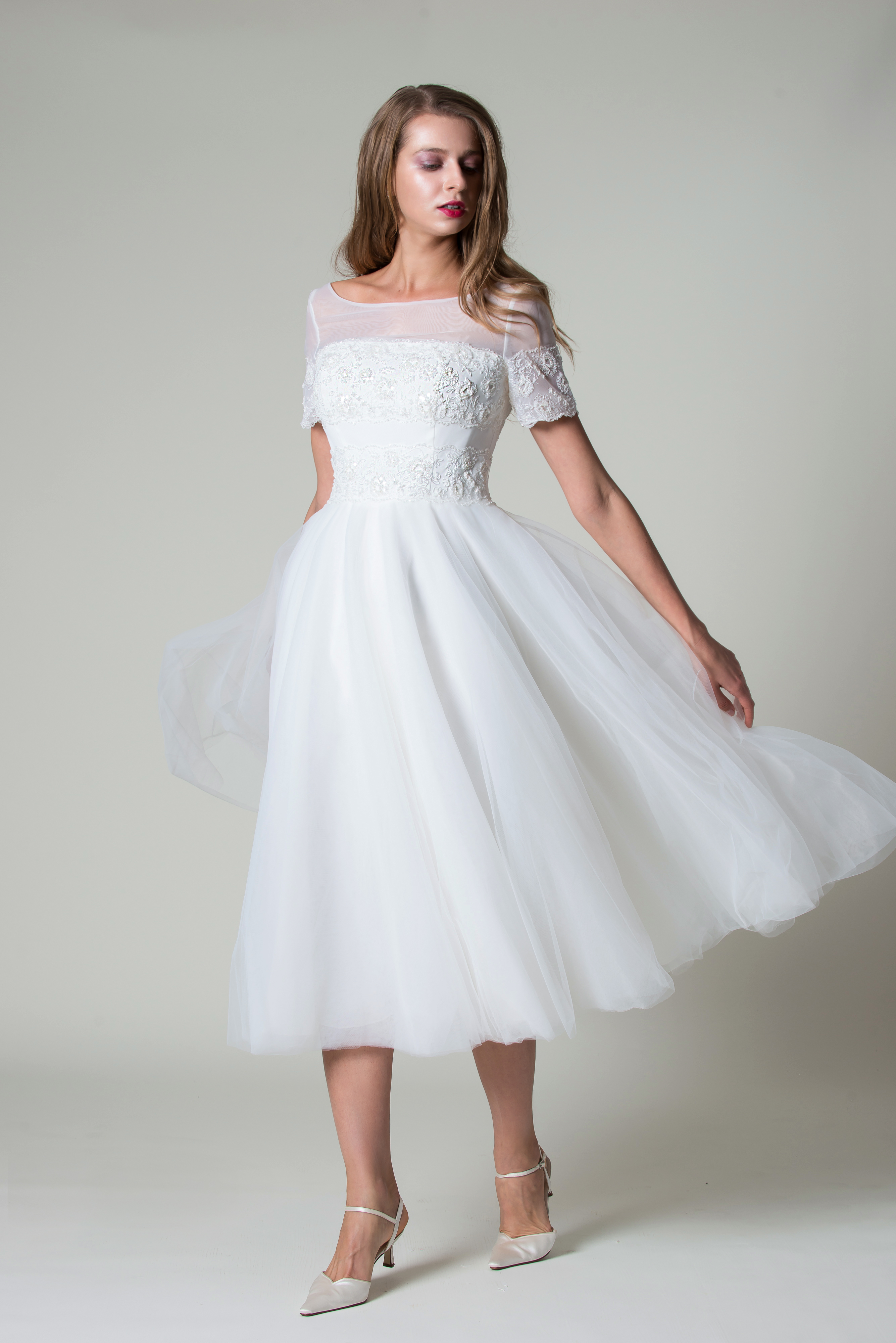Jada short wedding dress Rita Mae