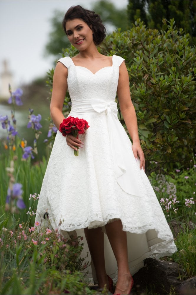 Timeless Chic IVY LACE HIGH LOW
